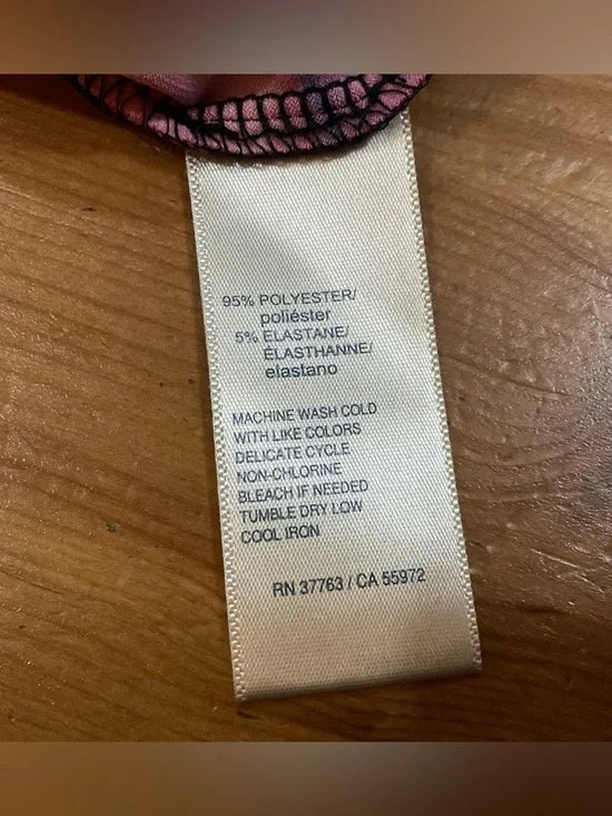 Rafaella: pull over horizontal stripes blouse with cut out /peek a boo shoulders - Picture 8 of 8